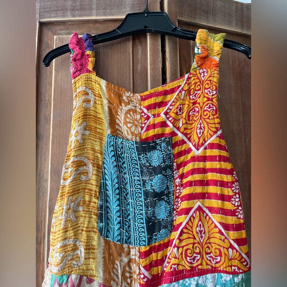 Kathmandu Multicolor Patchwork OVERALLS